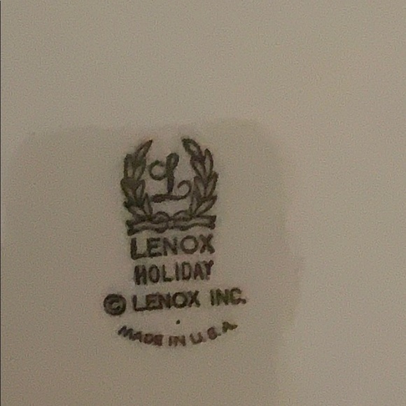 🎄 Vintage Lenox holiday plate - Picture 2 of 3